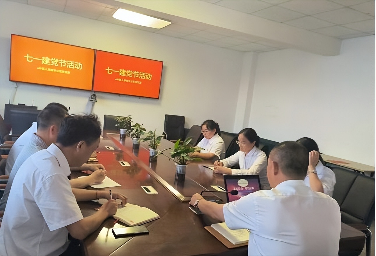 中国人寿集团南华县支公司党支部开展“七一”建党节活动