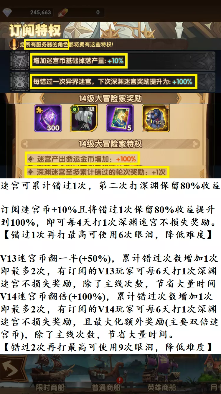 「冒险者说」「深渊迷宫」指南009期