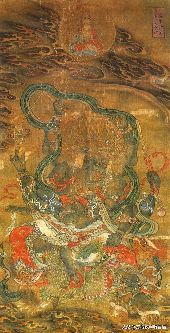 惊叹！天下第一水陆画的高清细节，展现佛教绘画的精妙技法