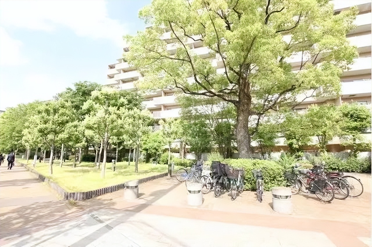 日本丨东京都江东区公寓，绿荫环绕