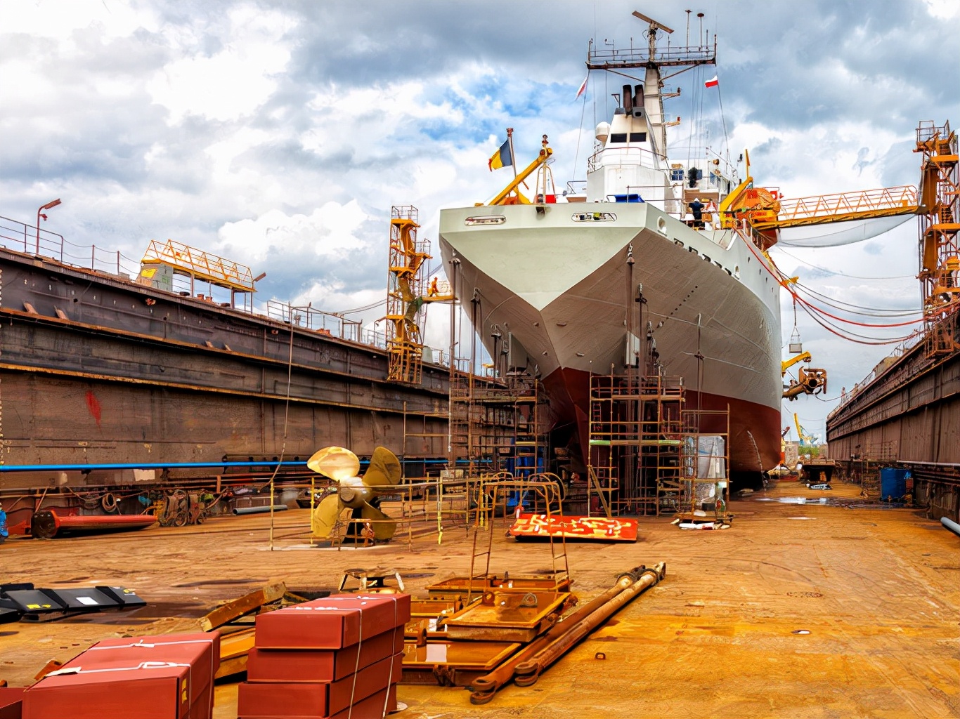 2022年全球最大的10家造船公司