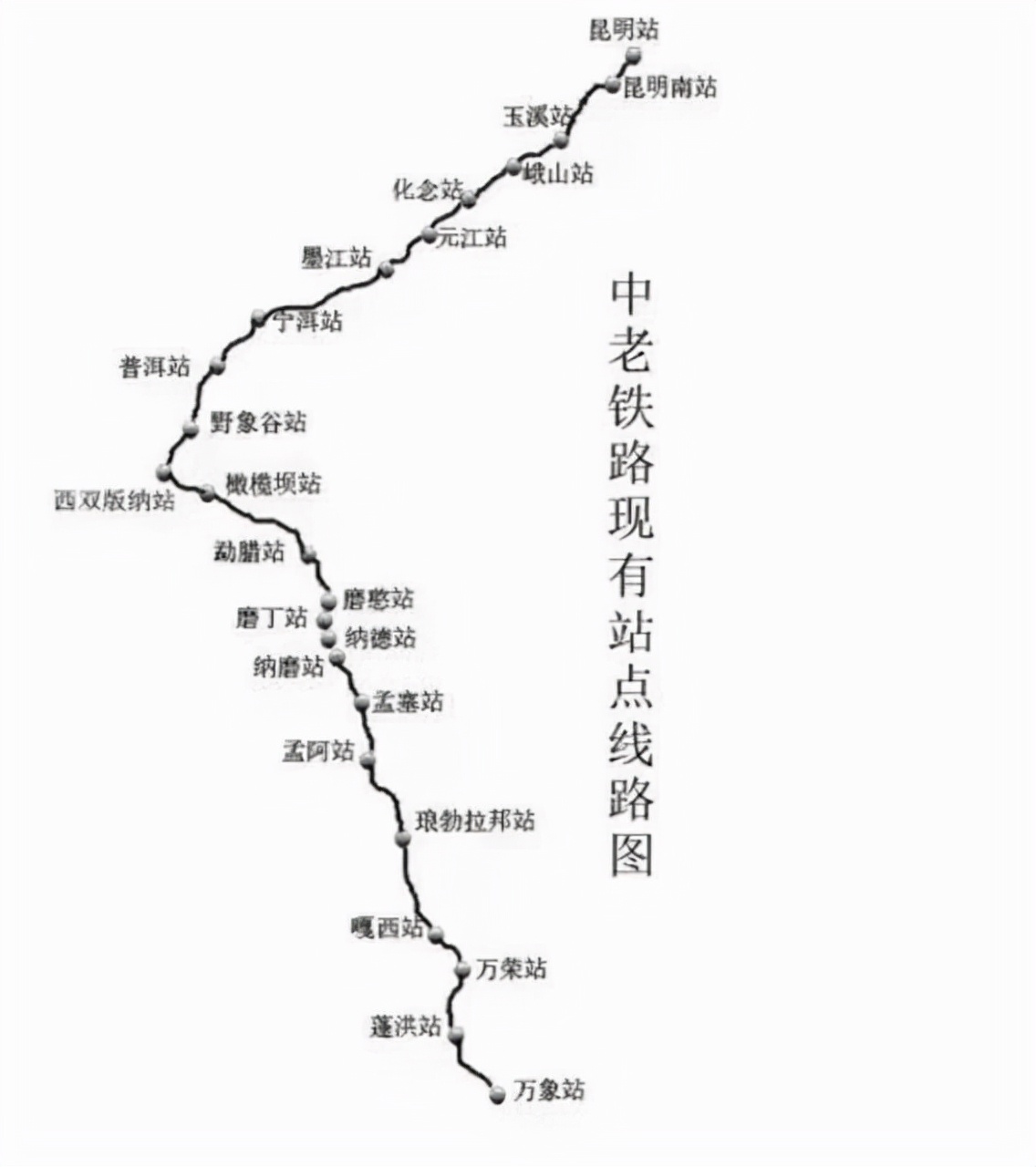 中老铁路正式通车了！昆明到版纳仅需3小时，11座车站一站一景