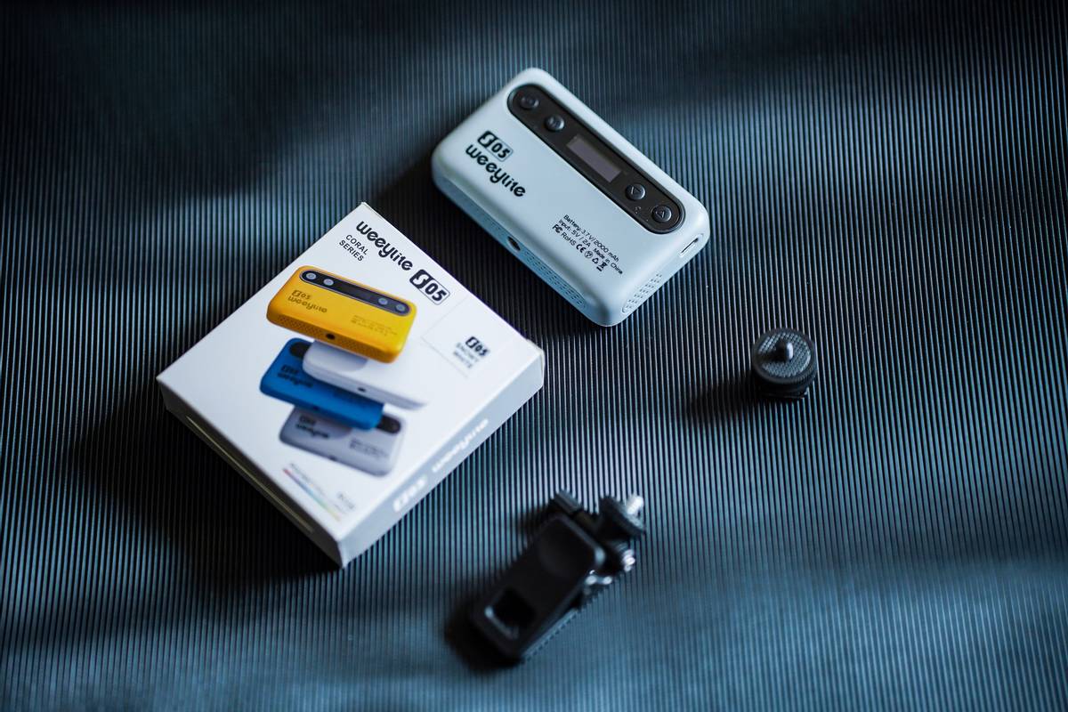 补光灯也卷起来：Weeylite微徕S05 RGB炫彩口袋补光灯体验