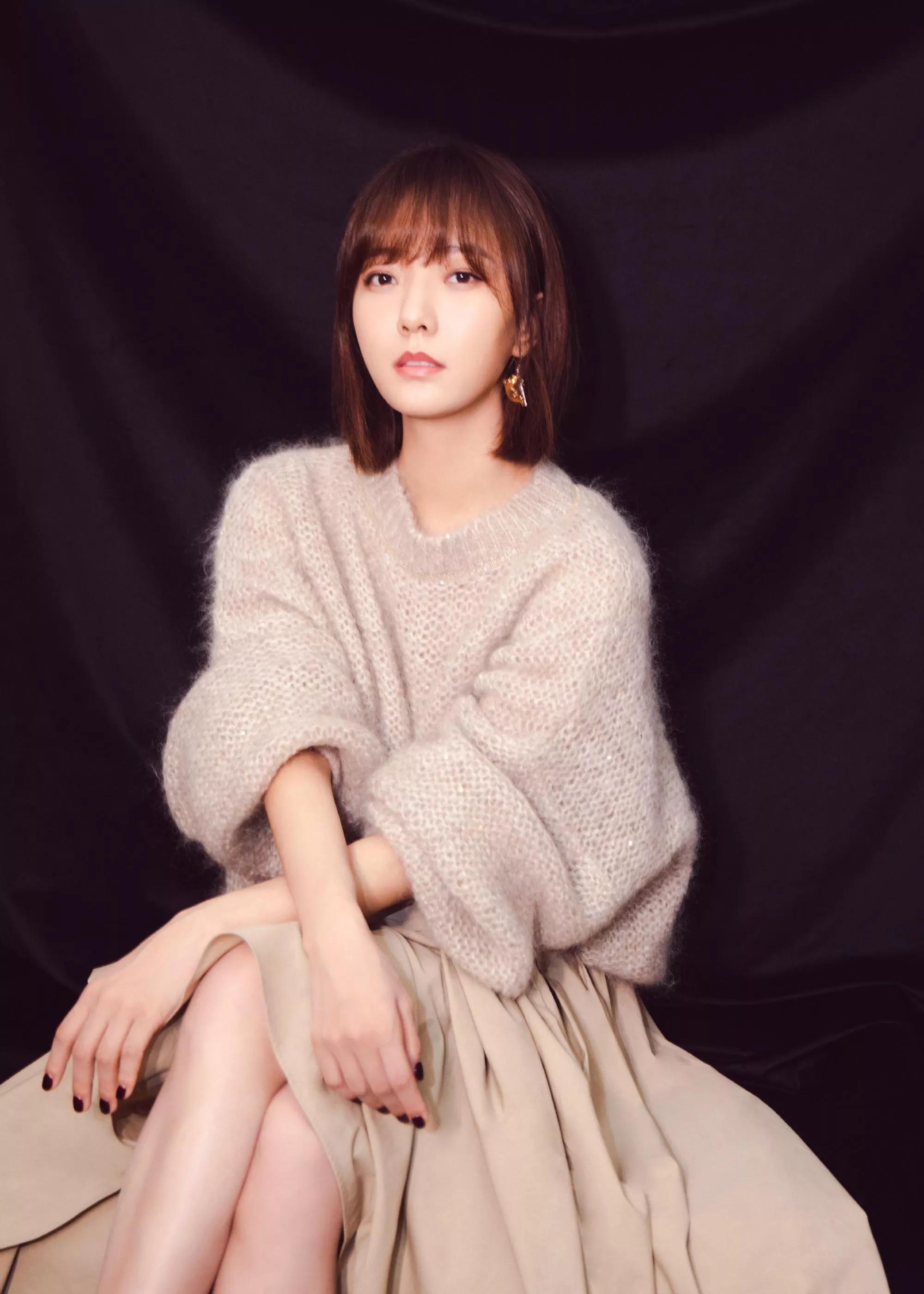 唯美图片欣赏，王珞丹