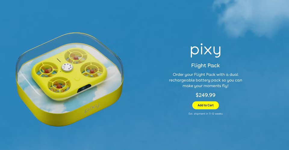 科技新品速递｜Snap迷你自拍飞行相机亮相，仅手掌大小