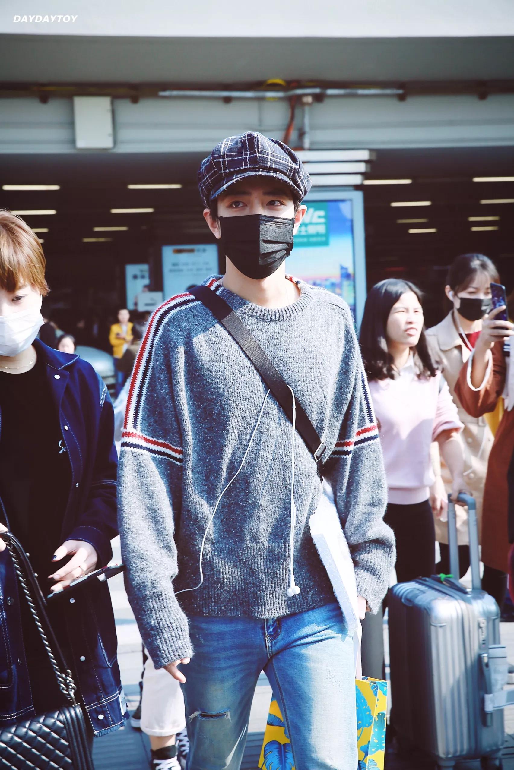 考古肖战:2018年9月—12月机场时间线汇总,今天请叫我收图狂魔