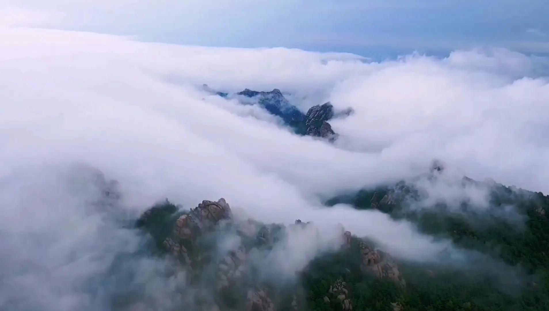 崂山风景区巨峰游览区被评为全国首批“天气气候景观观赏地”