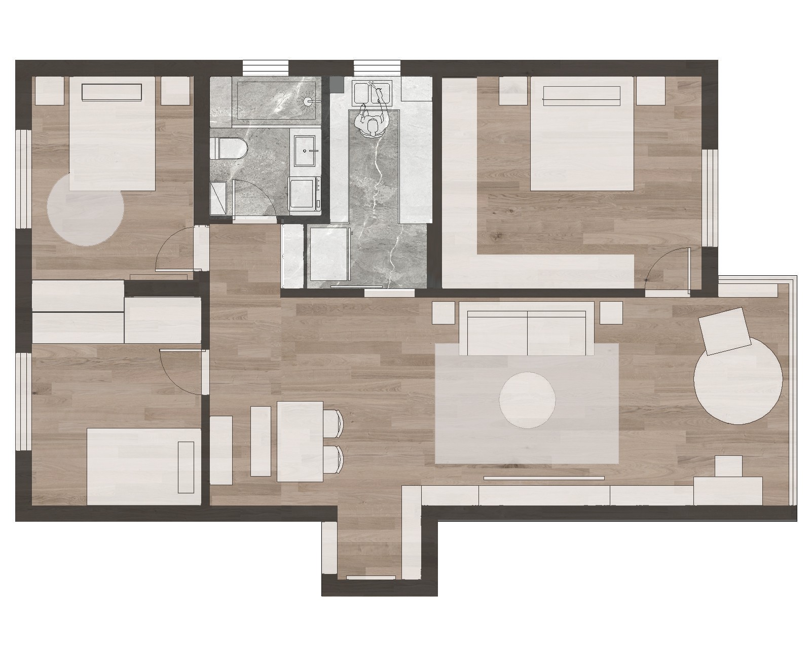 面对17年的老宅，这对南京夫妻花了3个月“穷装”，耐看极了