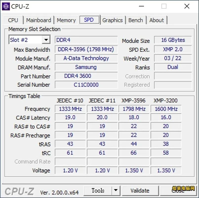 威刚 XPG 龙耀 D45G RGB D4 3600 32GB内存评测