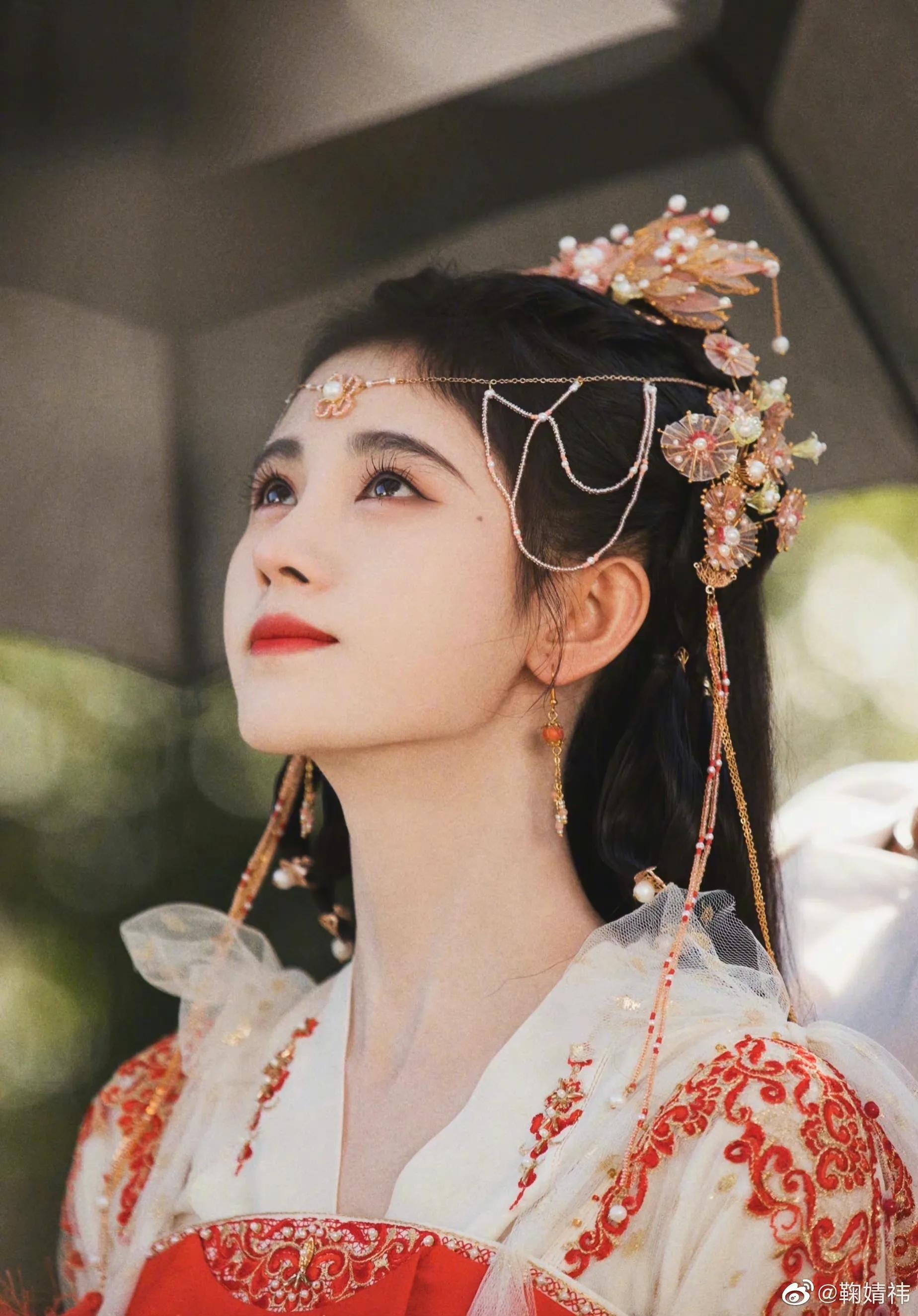 论鞠婧祎与古装的绝美适配度