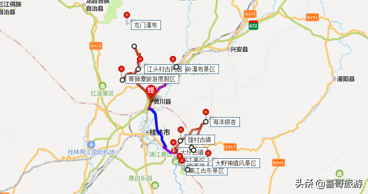 广西桂林市灵川县十大景区有哪些？自驾游如何安排行程？