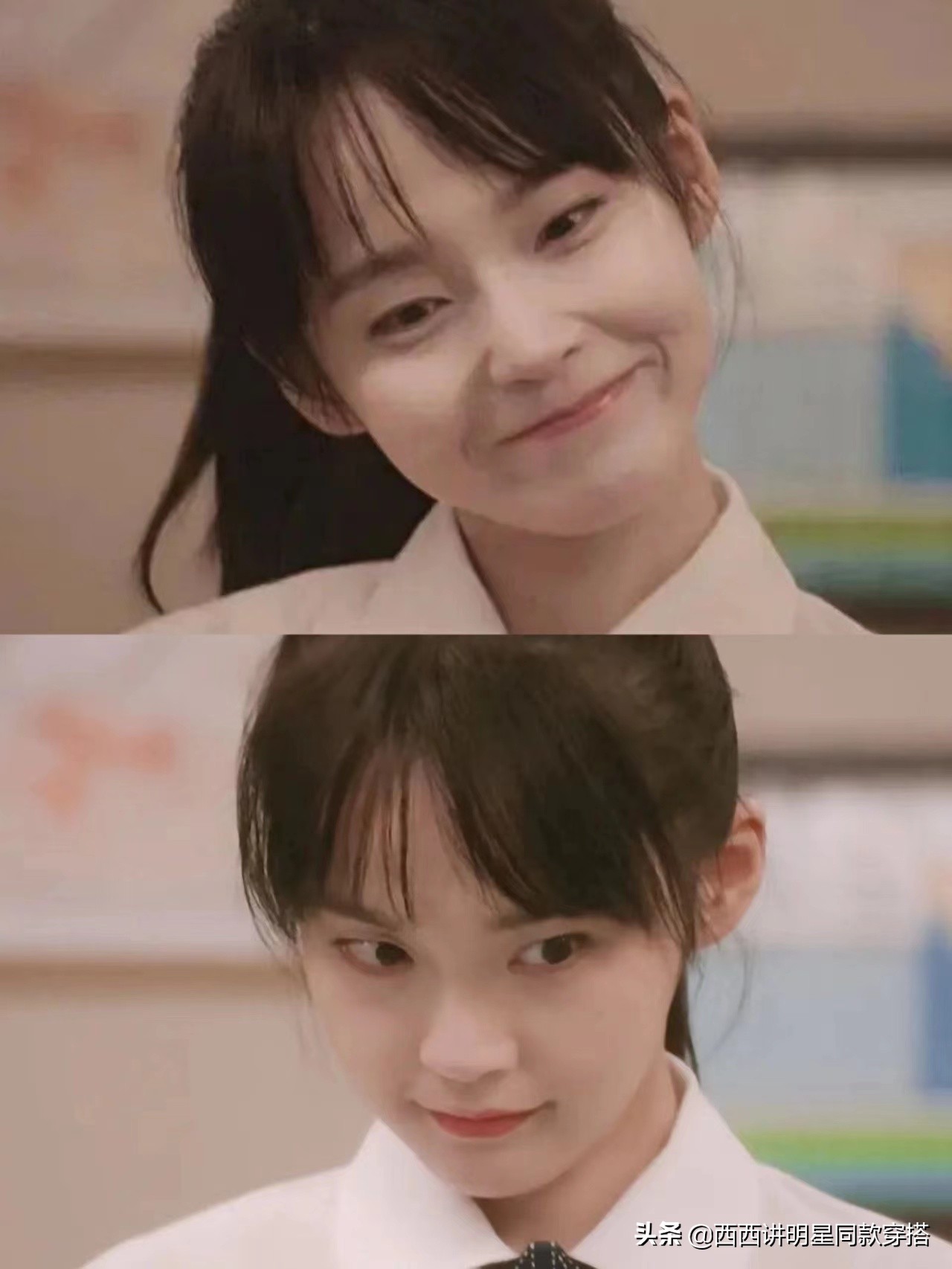 张佳宁身着风铃花刺绣连衣裙拍摄杂志，飘逸又浪漫