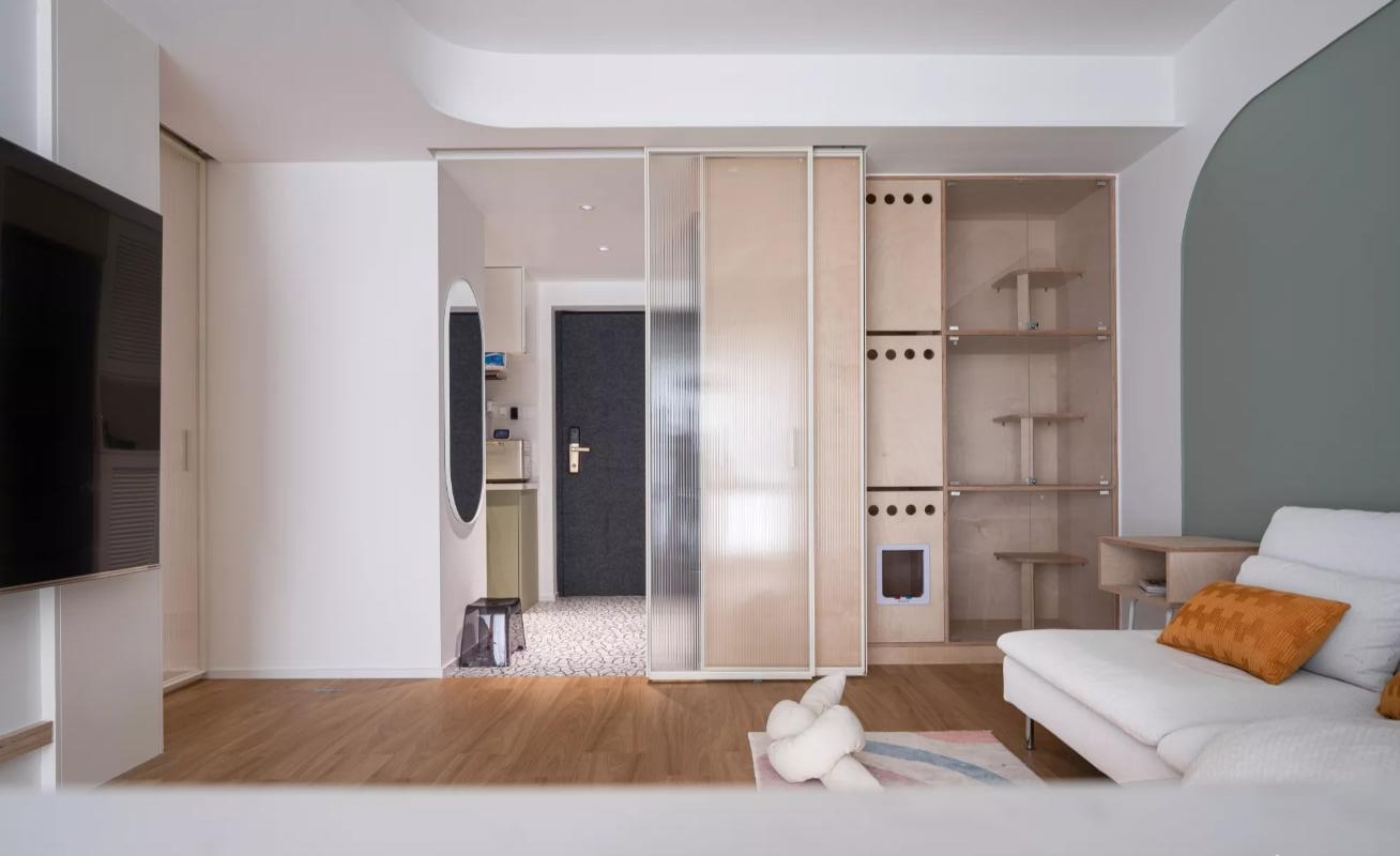 她家称为“改造天花板”都不为过！78㎡的户型，看不到丝毫的浪费