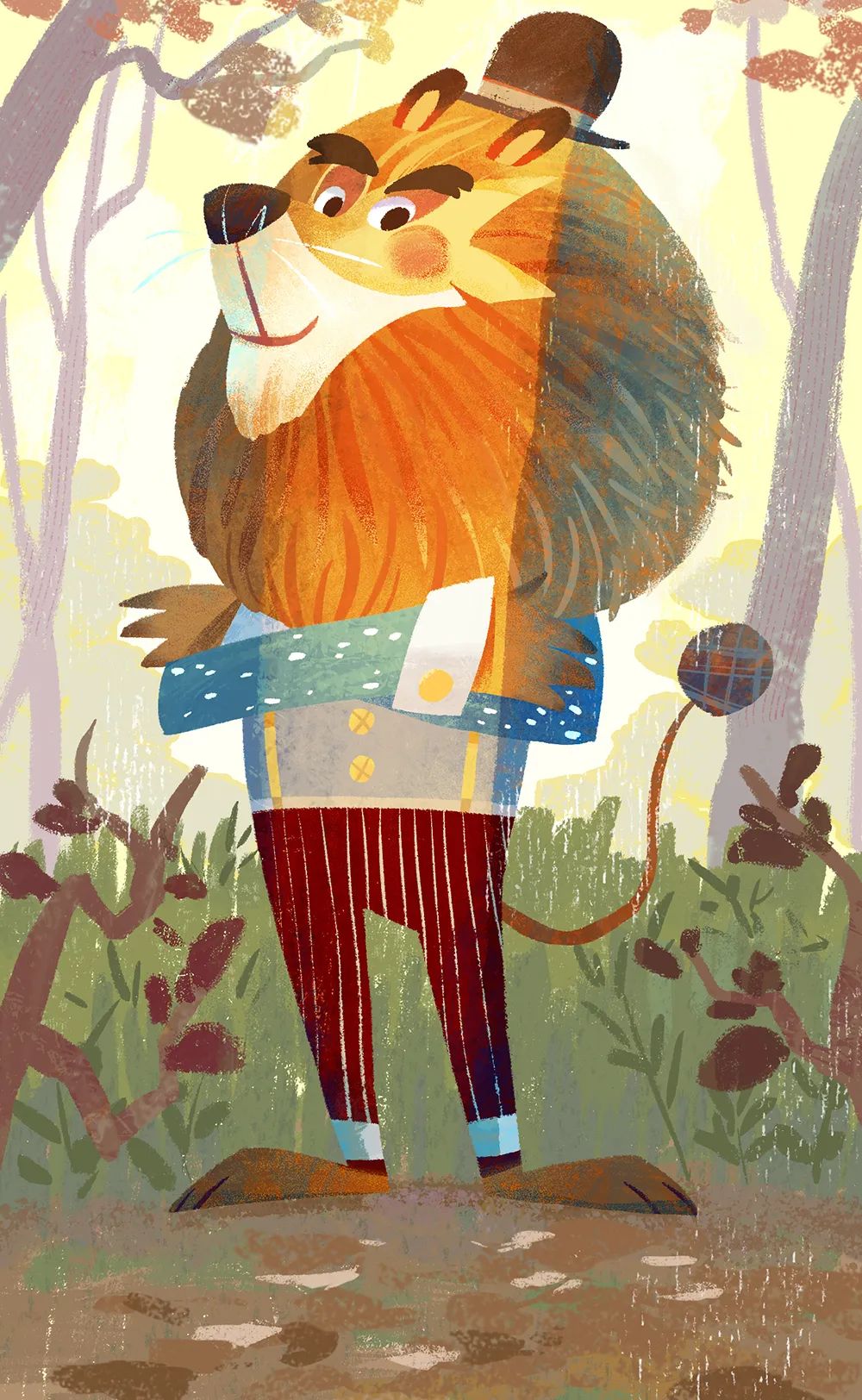 绘本系统课丨最流行的PS扁平纹理绘本风基础课＋提升课来了