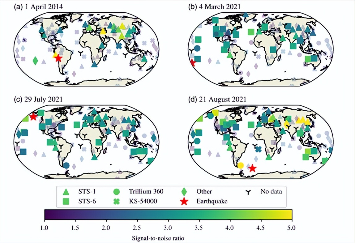 全球地震台网分辨率的提高将有助于低频地震数据的获取