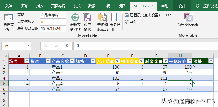 最简单的出入库明细表（出入库统计数据表推荐）