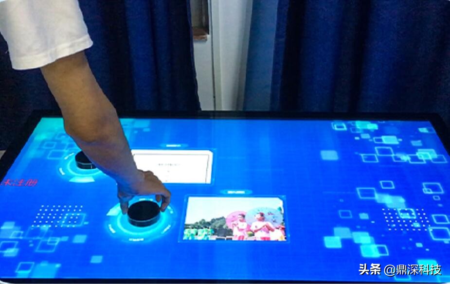 令牌识别互动软件｜物体识别触摸桌软件