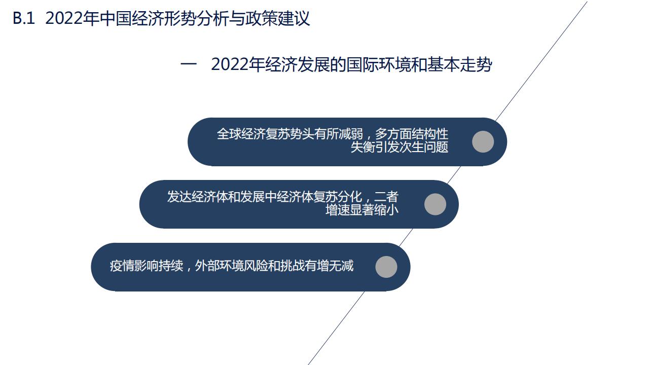 图解经济蓝皮书：2022年中国经济形势分析与预测，156页完整版