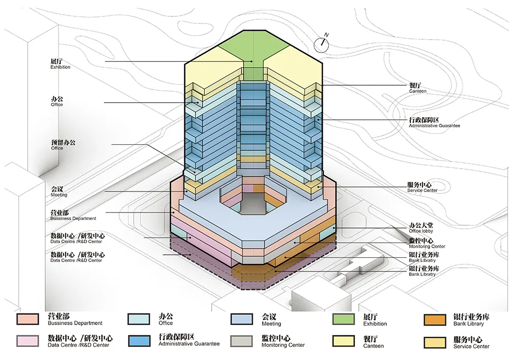 Aedas赢得成都交子公园金融商务区B07地块方案设计竞赛第一名