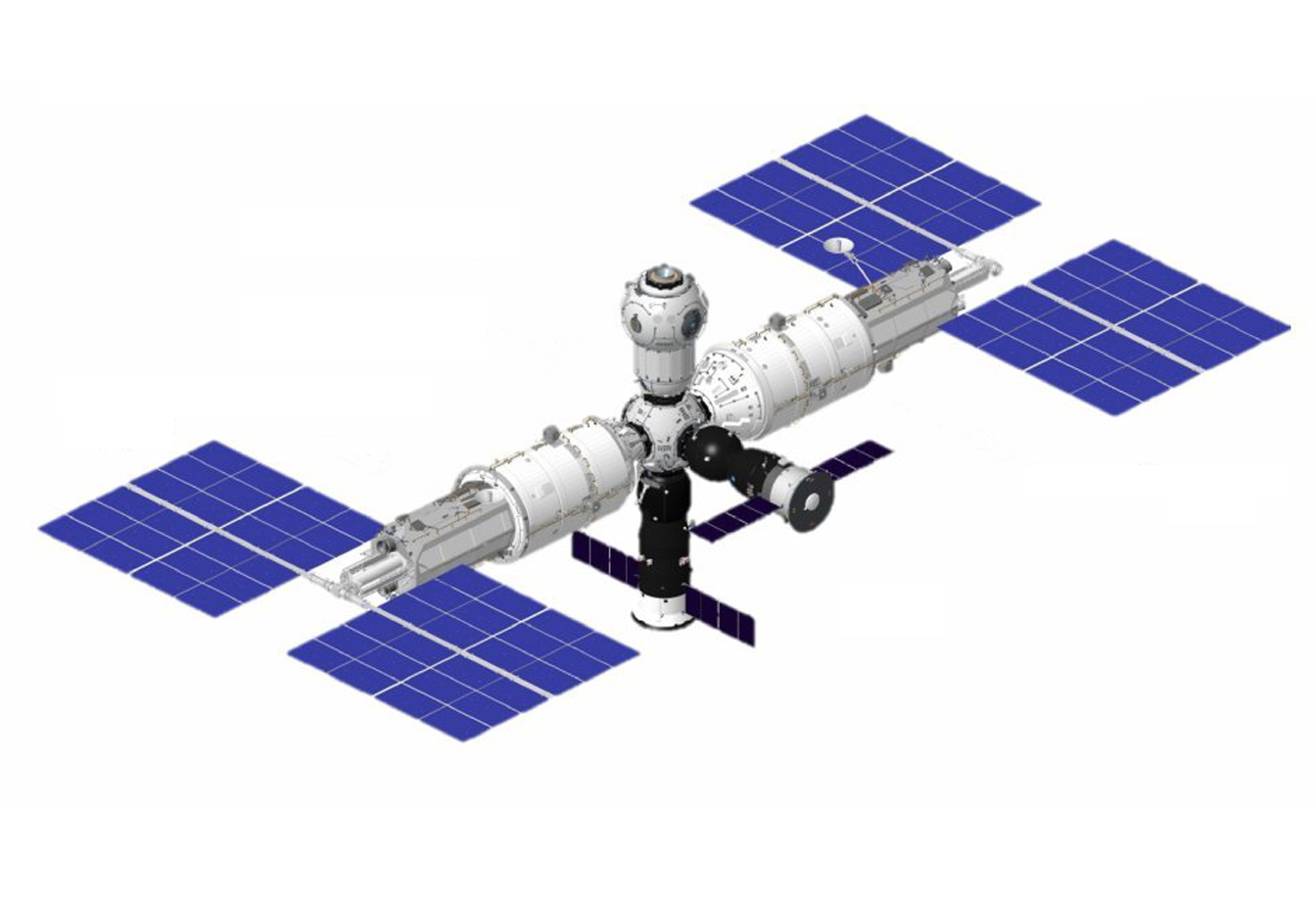 ���칬�ռ�վ֮����һ���ٶּ��ռ�վ���࣬���߶ԱȻ������