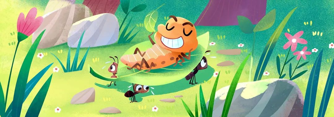 绘本系统课丨最流行的PS扁平纹理绘本风基础课＋提升课来了