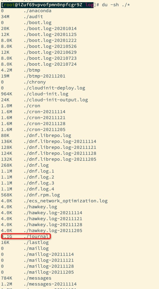 linux服務(wù)器垃圾清理記