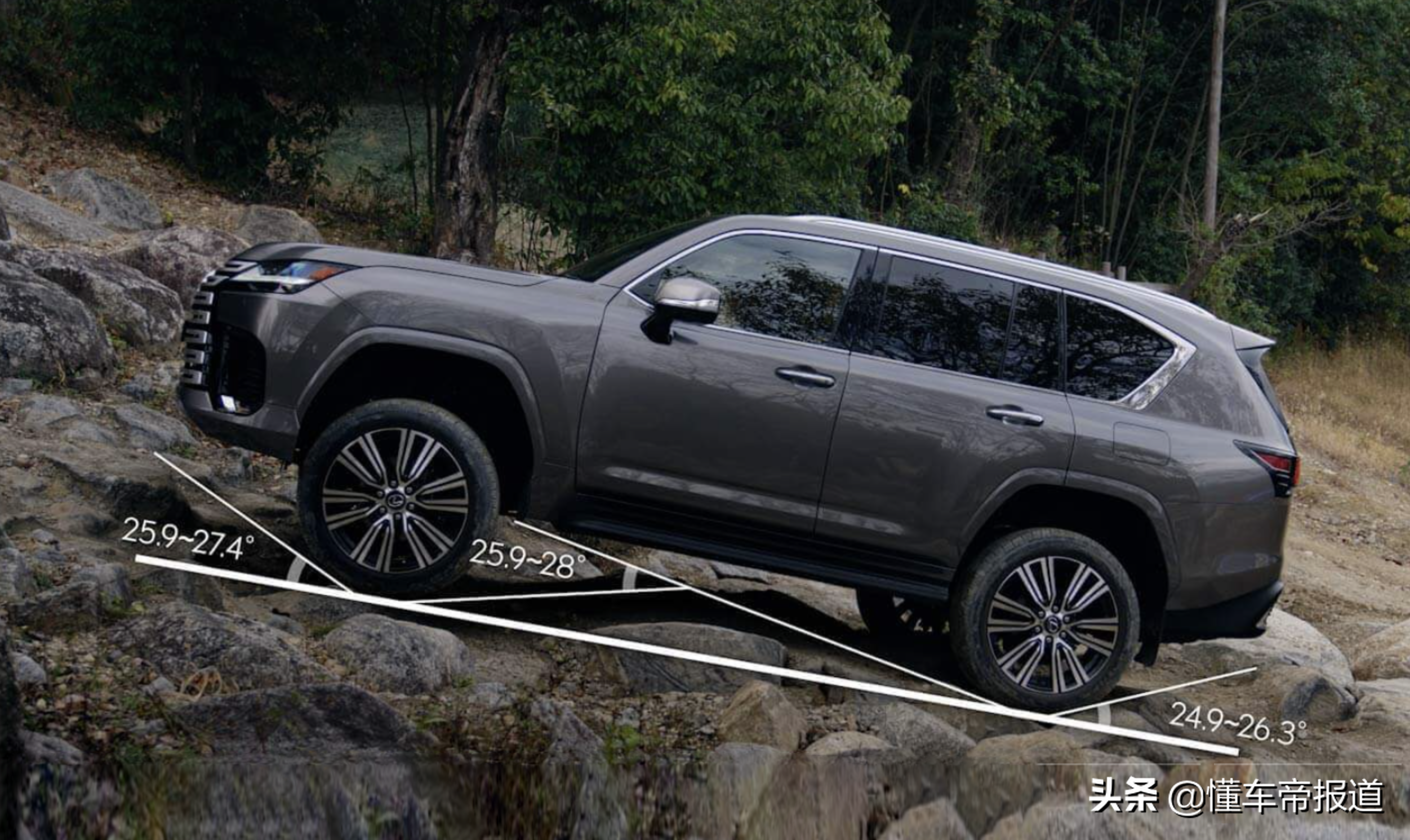 新车 | lx570"大哥",新雷克萨斯lx600国内实车曝光,或200万起售