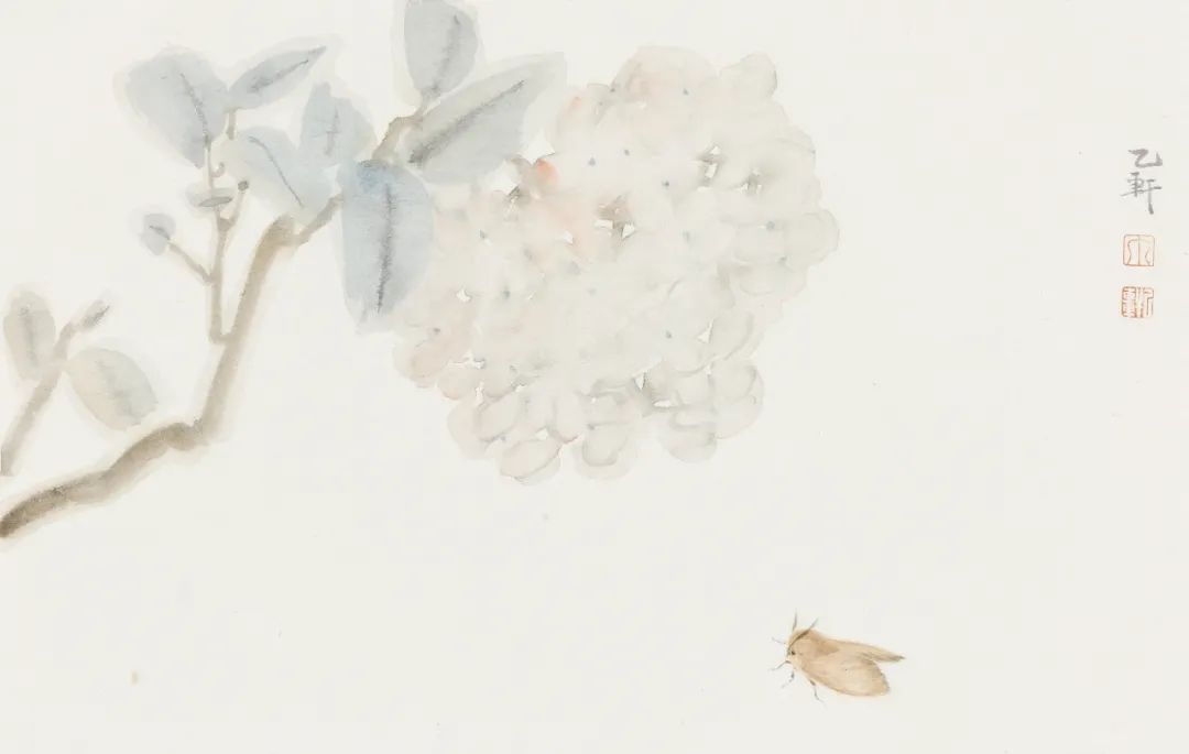 款款翩翩，不疑春深画中