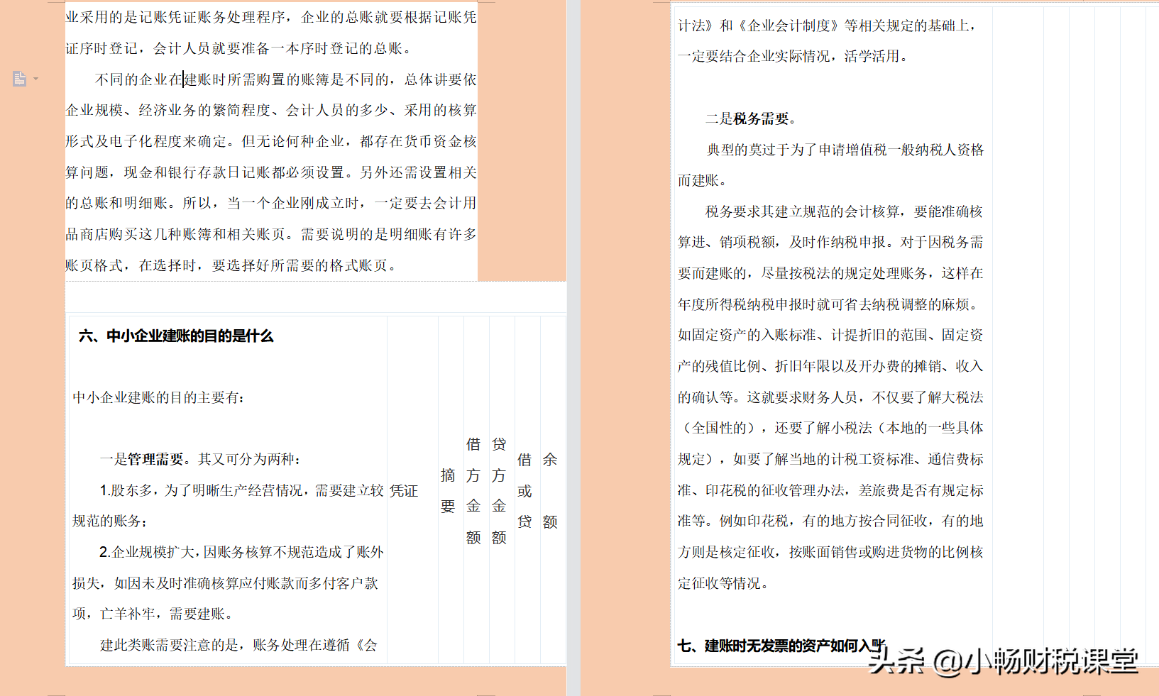 花了我整整半个月的时间，终于做好了会计建账的详细流程，真牛