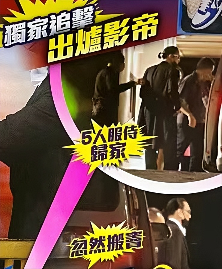 港媒直击85岁谢贤歪嘴拄拐杖，出动5人团队护驾，令人担忧其健康