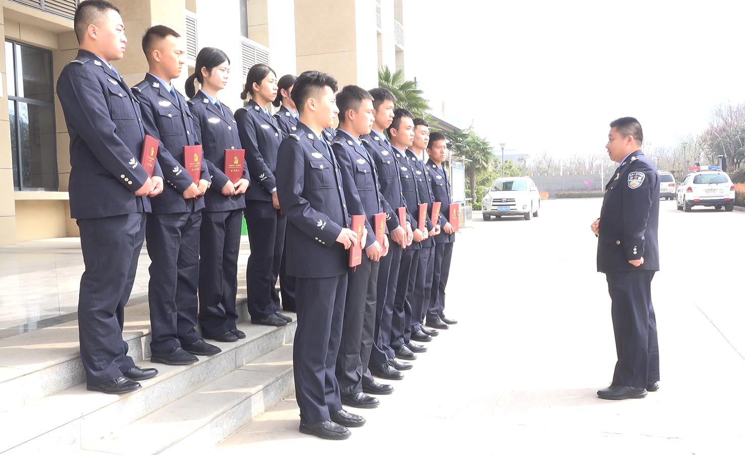 今天，14名新警庄严宣誓加入蒲城警营！（组图）