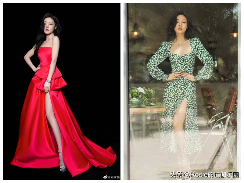 邓家佳长腿细腰性感迷人，如何抹平突出小腹，解锁同款S曲线？