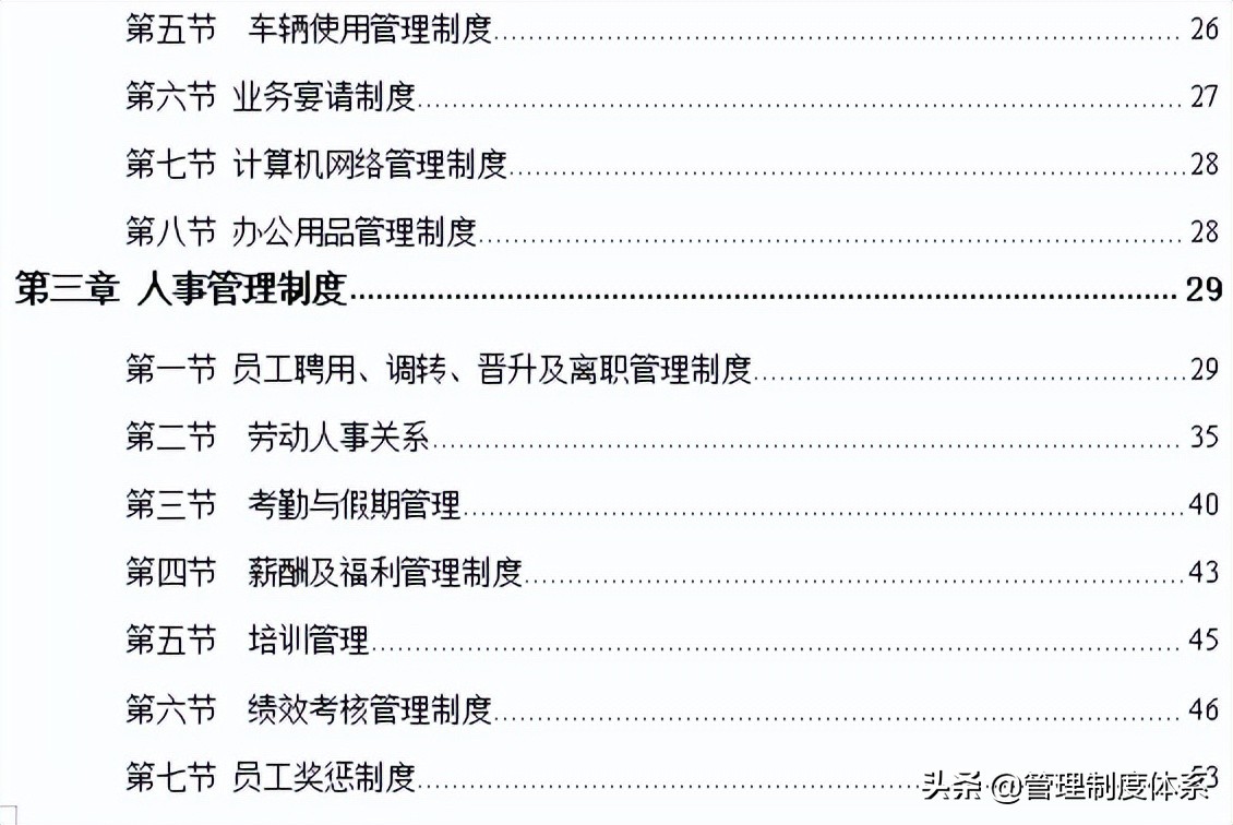 物业管理公司全套制度（181页）