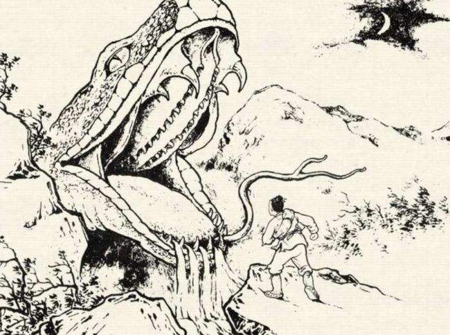 梦境的转折，从四条蛇到一条巨蛇的追逐