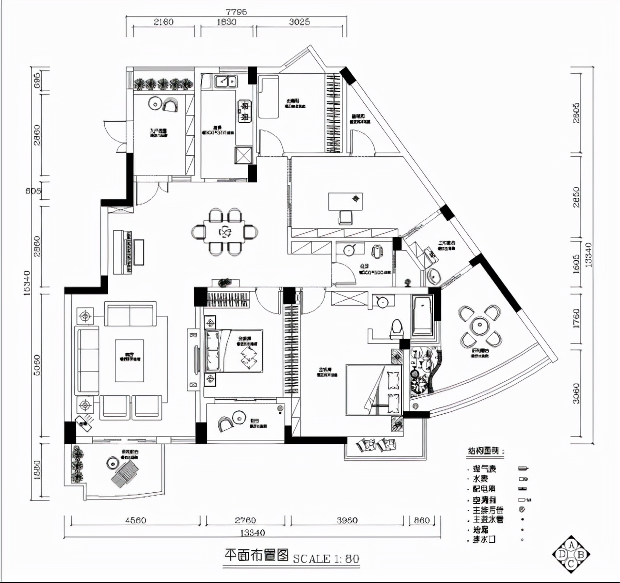 室內設計1800套平面優化方案集錦，設計師必備