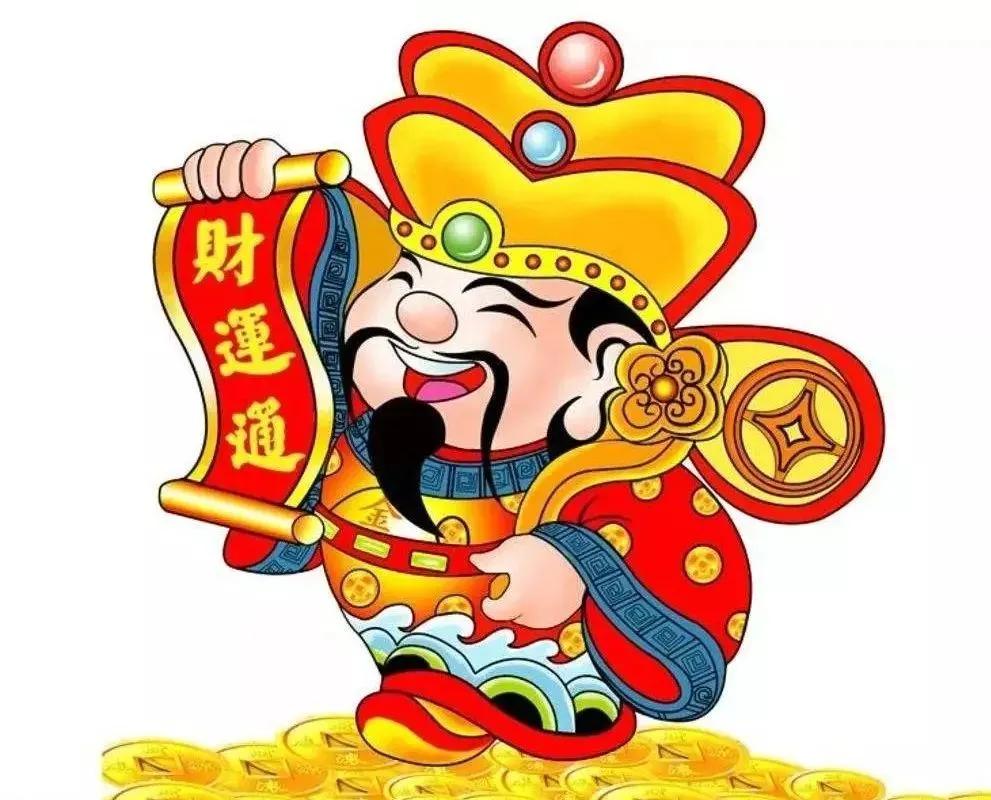 大年初五，五福临门，恭迎五路财神进家门