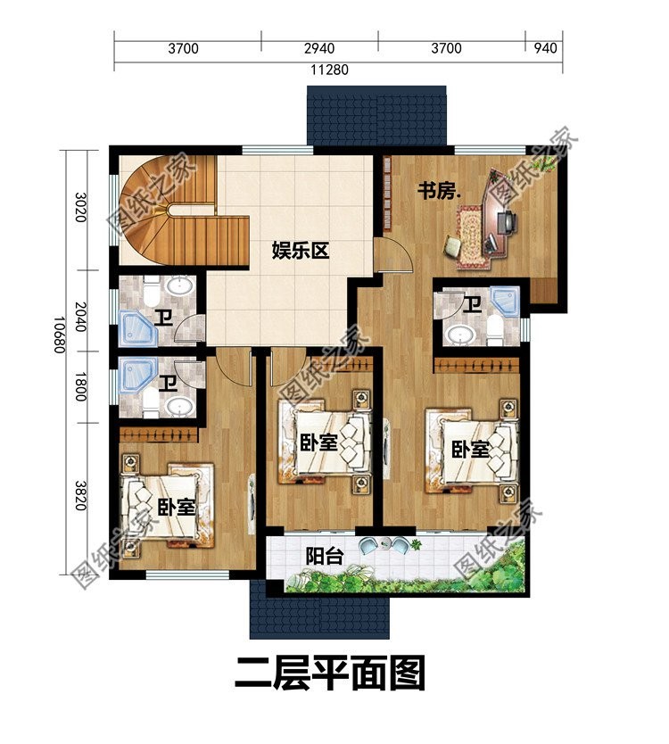 简欧风自建别墅设计，没有过多的繁杂装饰，增加建筑美感