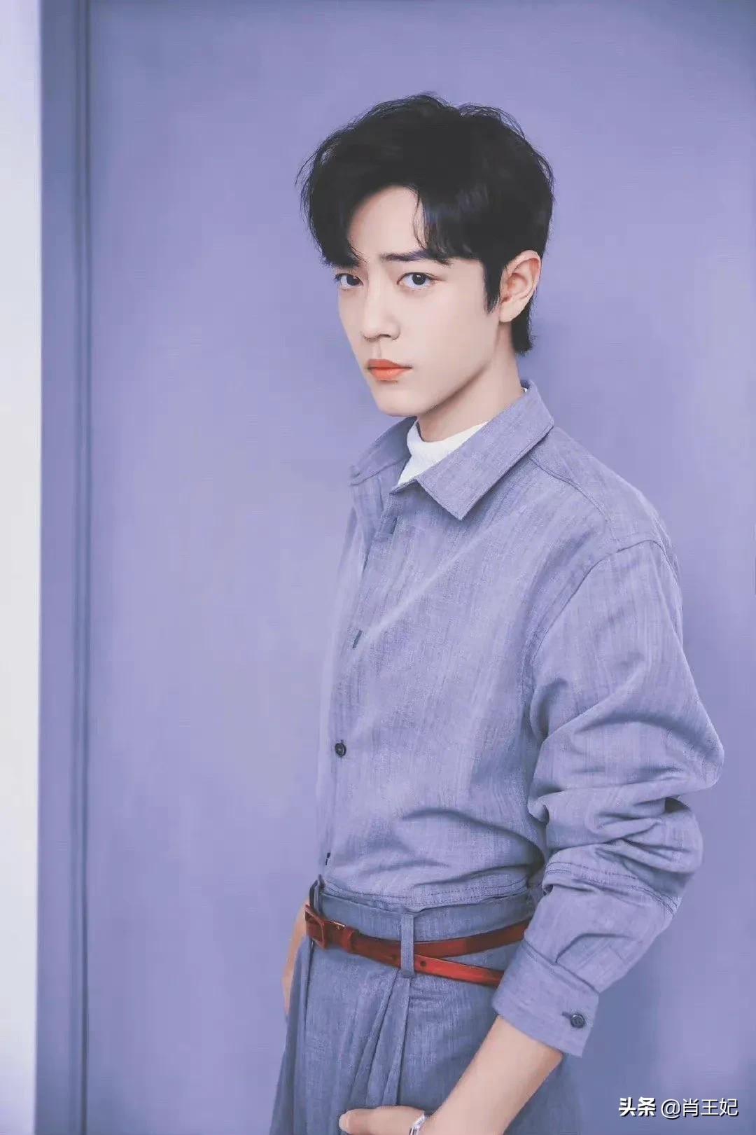 桃桃的一组生图,肖战的眼睛真好看,灵气逼人鲜花与少年绝配