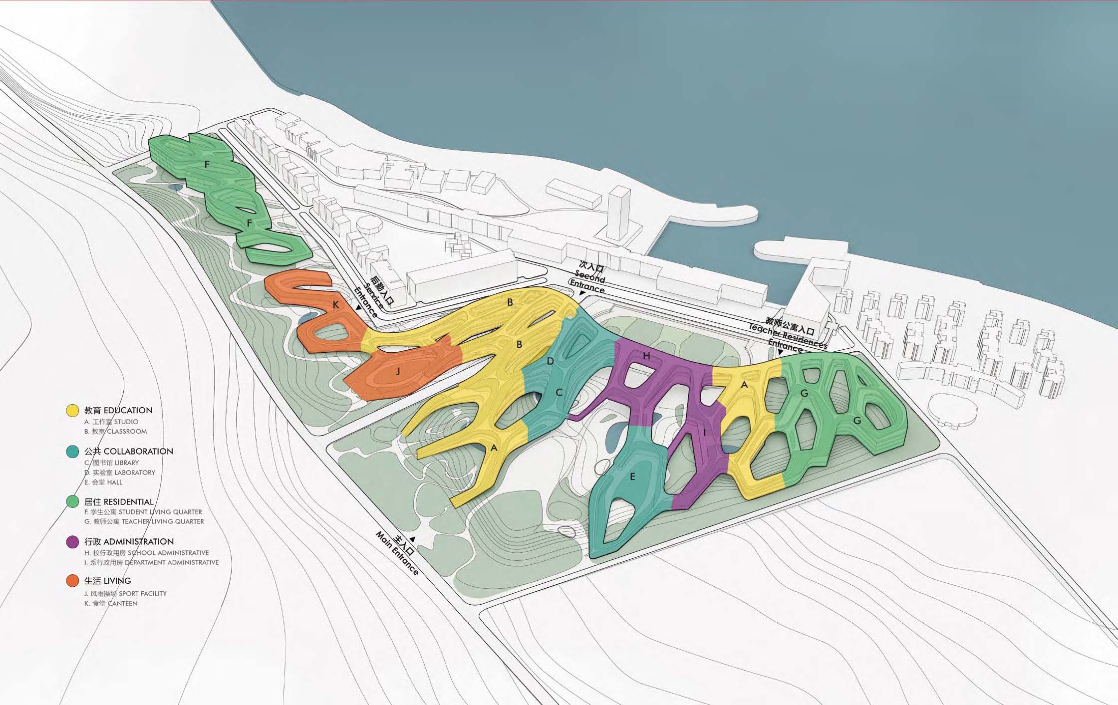 中央美术学院青岛校区设计方案