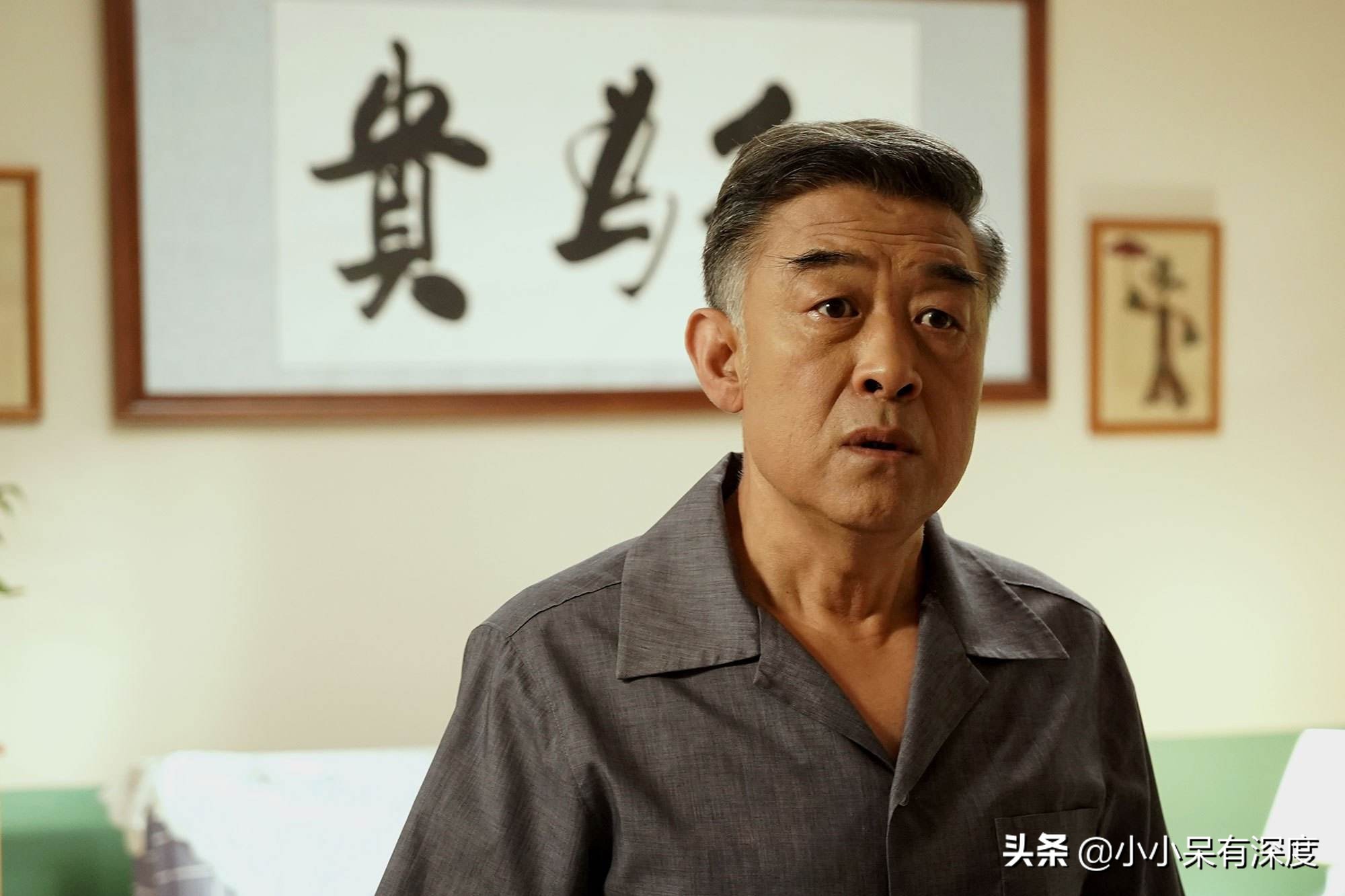 李建义近照，他靠演太监出名，戏中的他老奸巨猾，感情上没有绯闻