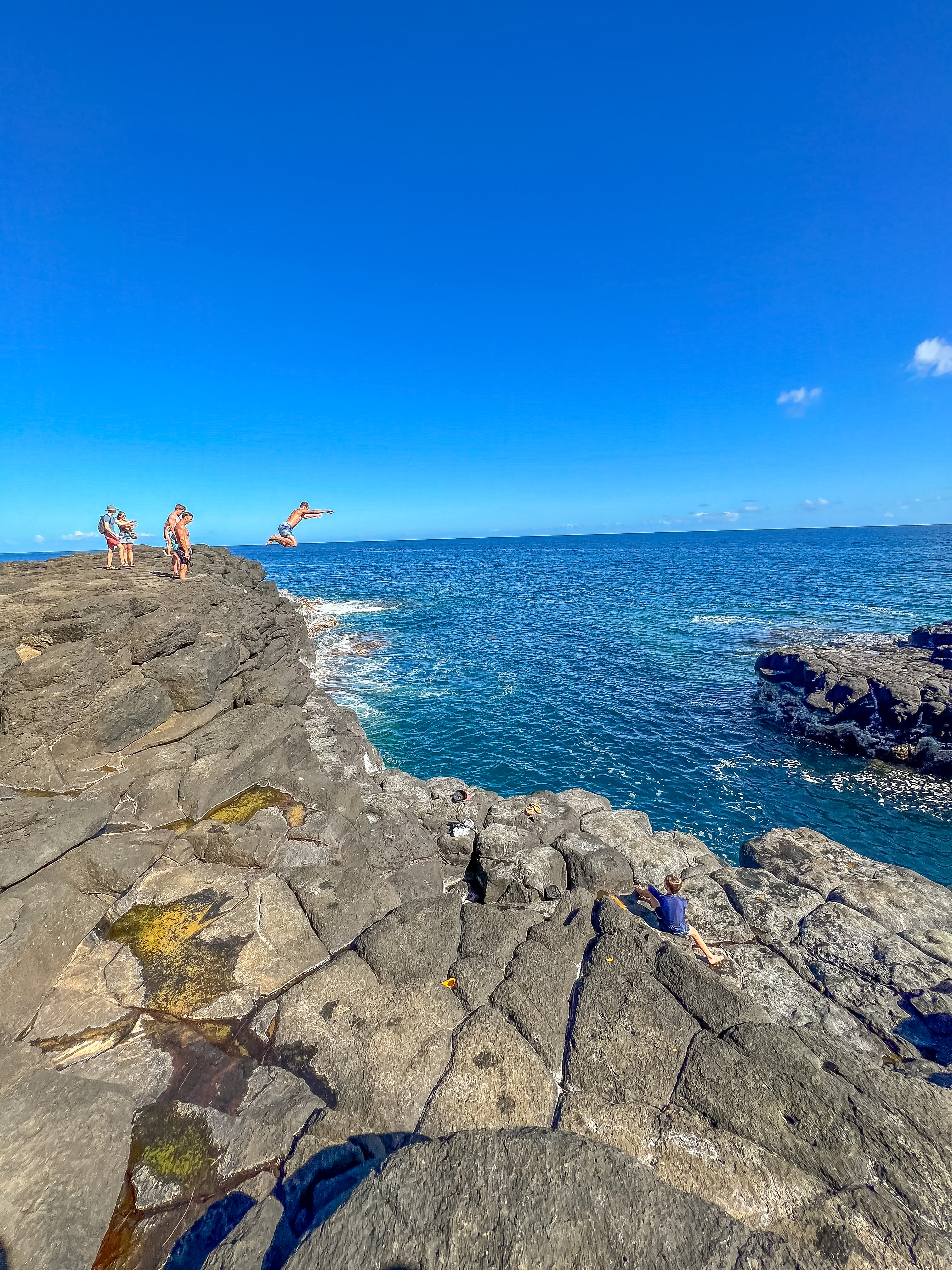 太平洋上的度假天堂,夏威夷可爱岛,悬崖跳水,太好玩了