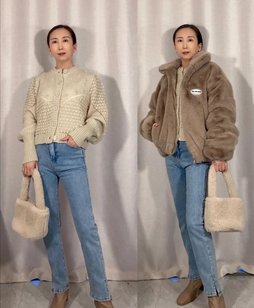 年龄大不是借口，衣服搭配好照样年轻漂亮，这位博主的穿搭学一下