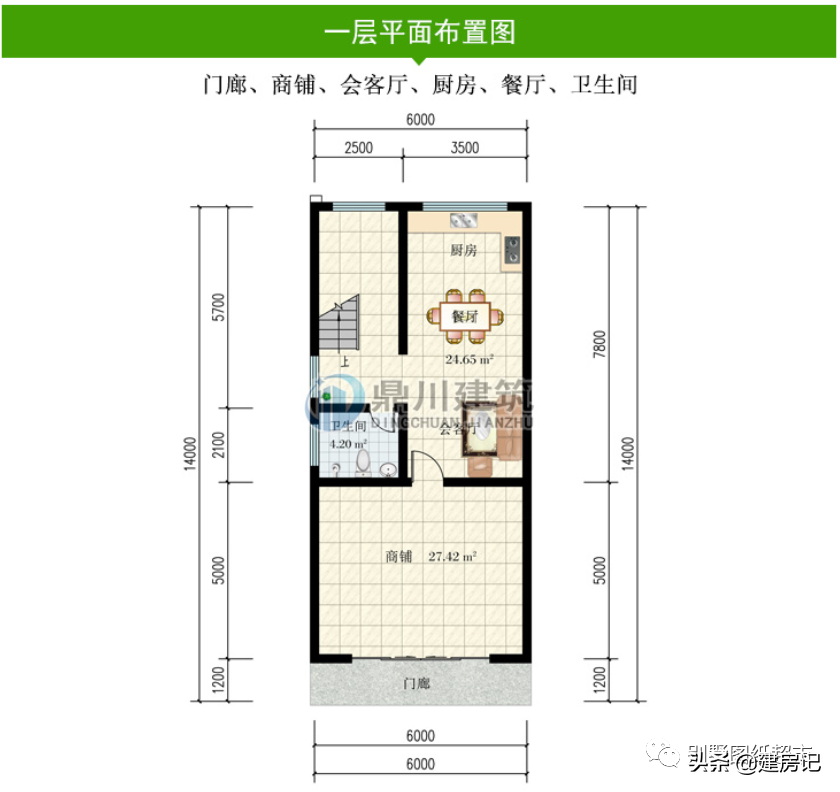宅基地临街千万别浪费，江苏7套带商铺别墅，商住两用赚钱又安居