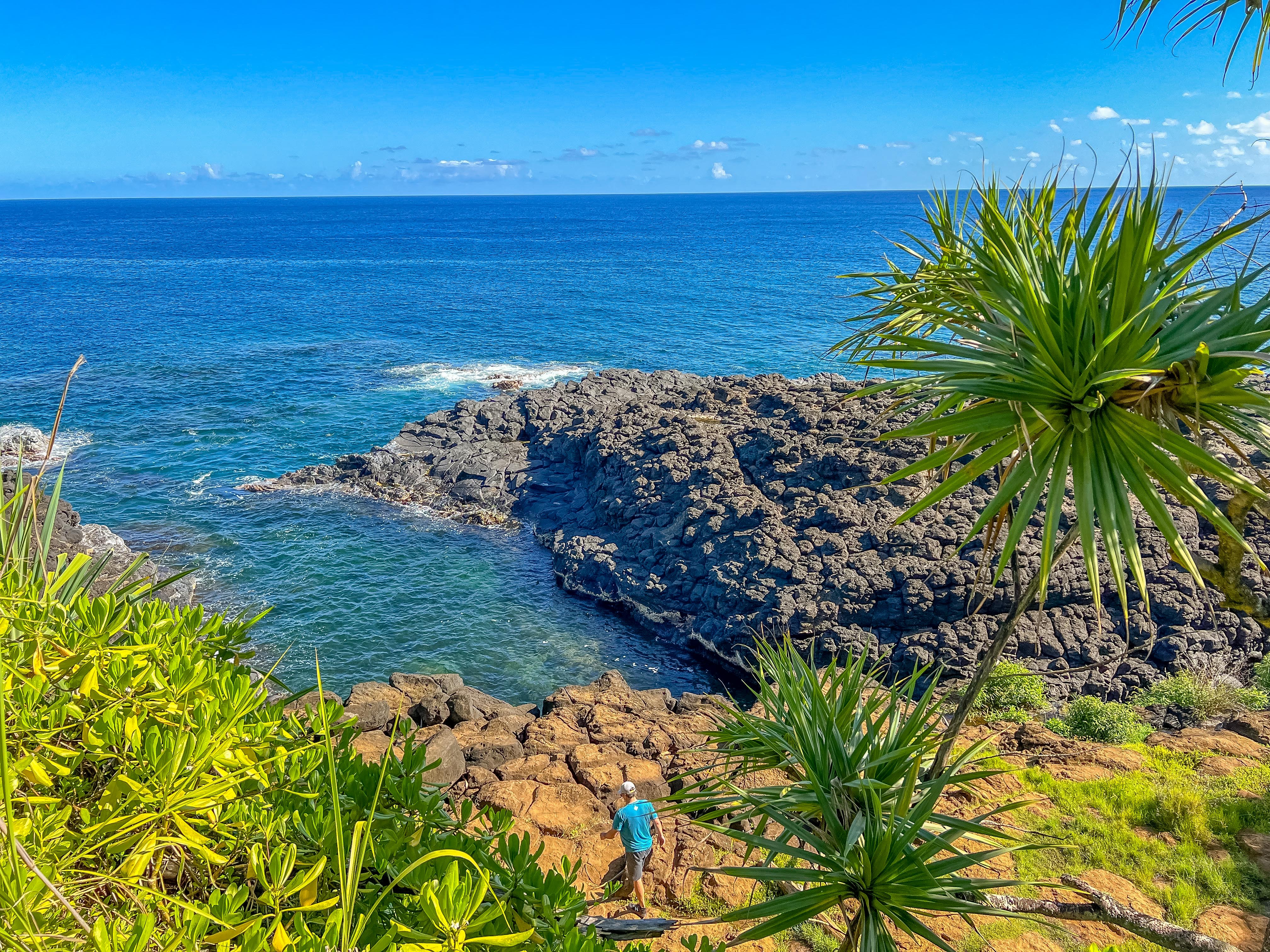 太平洋上的度假天堂,夏威夷可爱岛,悬崖跳水,太好玩了