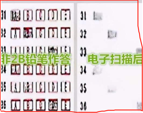 高考答题卡为何必须用2B铅笔？阅卷老师来告诉你，和成绩密切相关