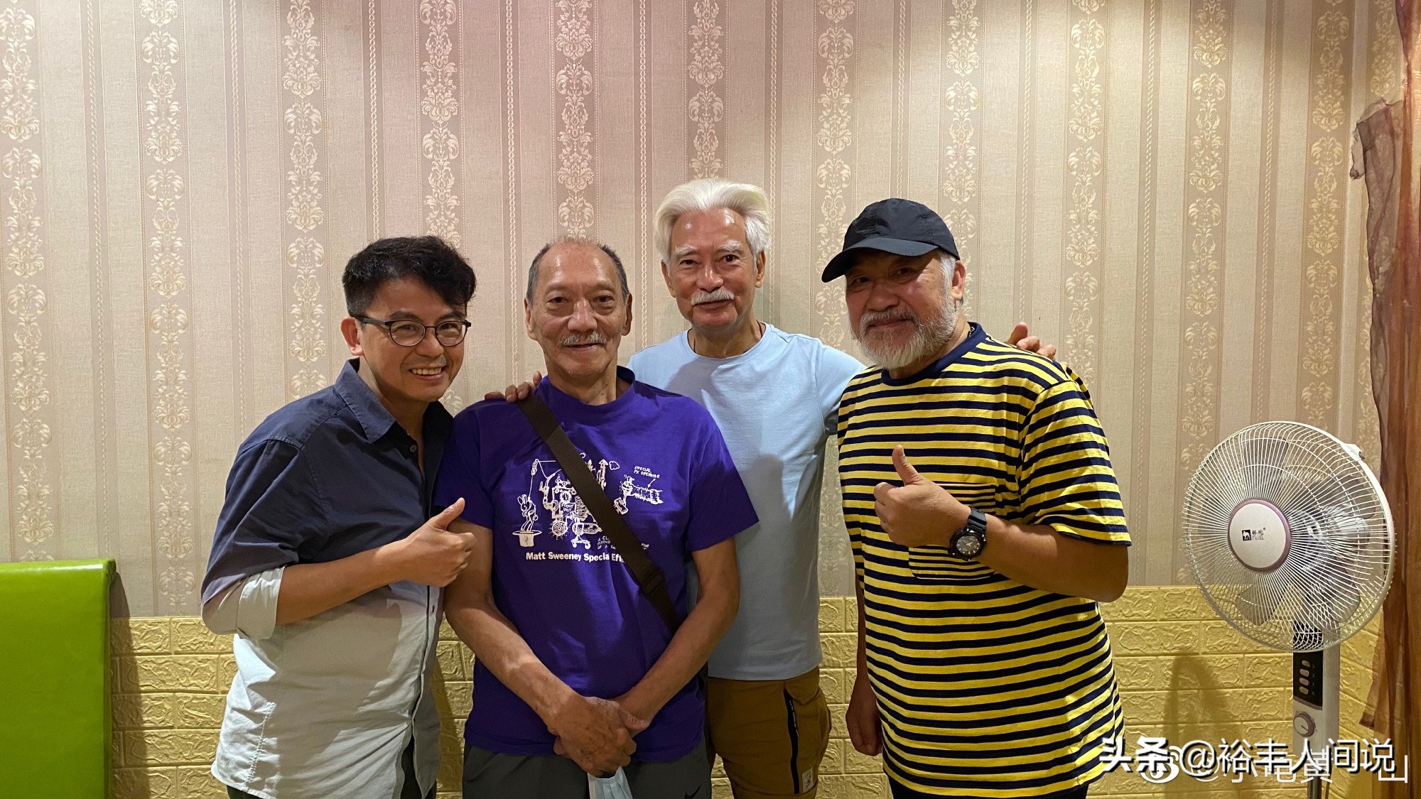 65岁袁祥仁定居内地不言休！演绎新角色僵尸道长，40度高温仍坚持