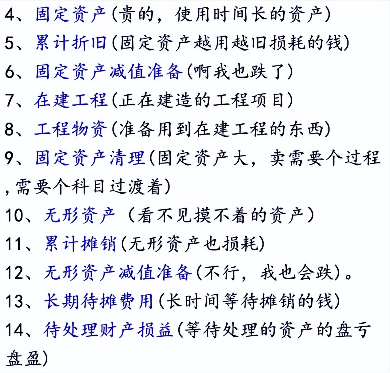 财务会计必备：2022最新版会计科目表（334个）+最白话的解释