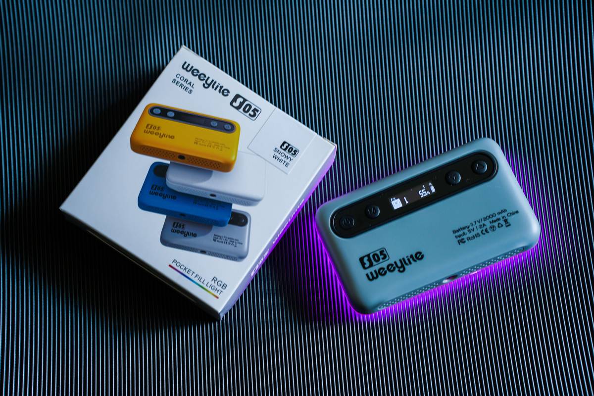 补光灯也卷起来：Weeylite微徕S05 RGB炫彩口袋补光灯体验
