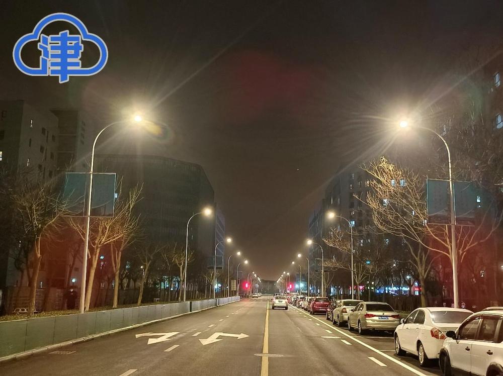 预计年减排二氧化碳11万吨！天津港保税区全面实施智慧路灯改造