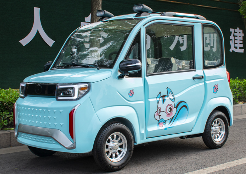 2款四轮电动篷车来了,续航180-300里,带空调,价格9000元起